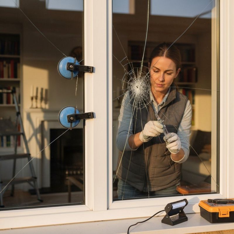 Curved Window Repair in Alpharetta, GA