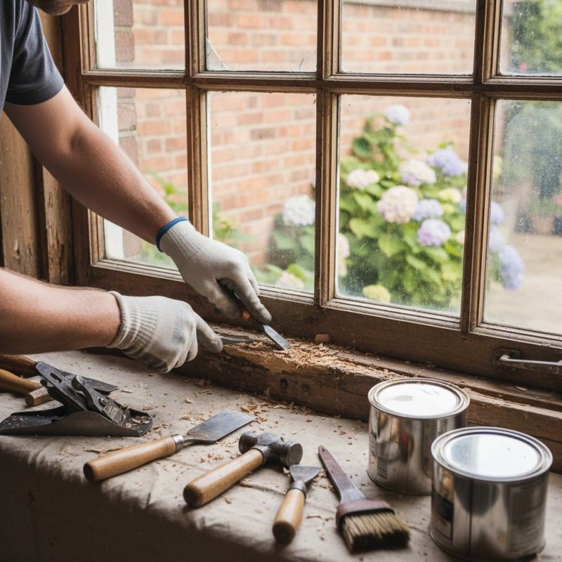 Wood Window Repair in Olathe, KS